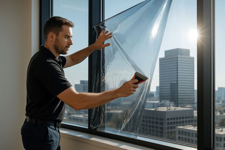 UV protection window film home